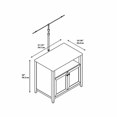 Kathy Ireland Office by Bush Grand Expressions TV Stand