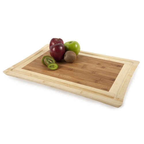 Core Bamboo Sunflower X Large Cutting Board in Two Tone