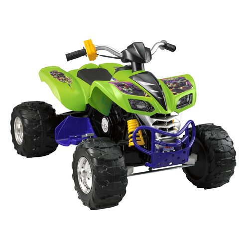 ... Mutant Ninja Turtles Kawasaki KFX 12V Battery Powered ATV | Wayfair