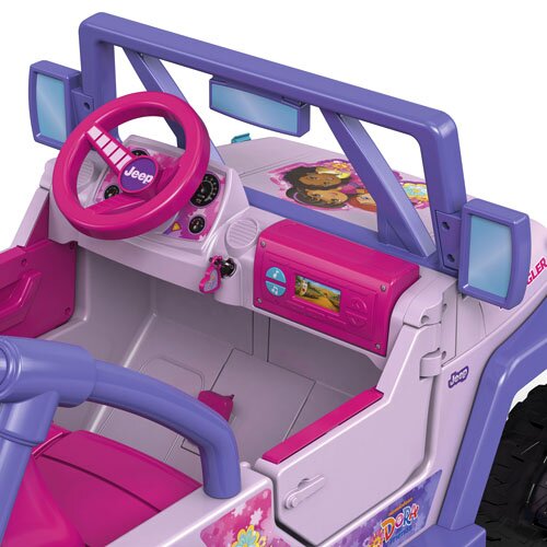 Power Wheels Nickelodeon Dora and Friends Wrangler 12V Battery Powered