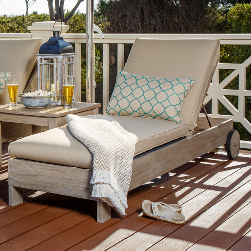 Soho Chaise Lounge with Cushion | Wayfair