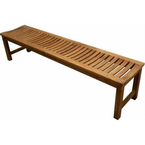 Stratus Teak Garden Bench by Aqua Teak