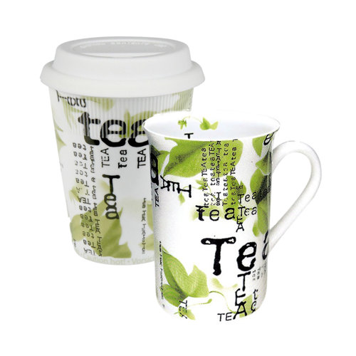 Tea Collage Coffee To Stay/Go Mugs 2 Piece Set | Wayfair