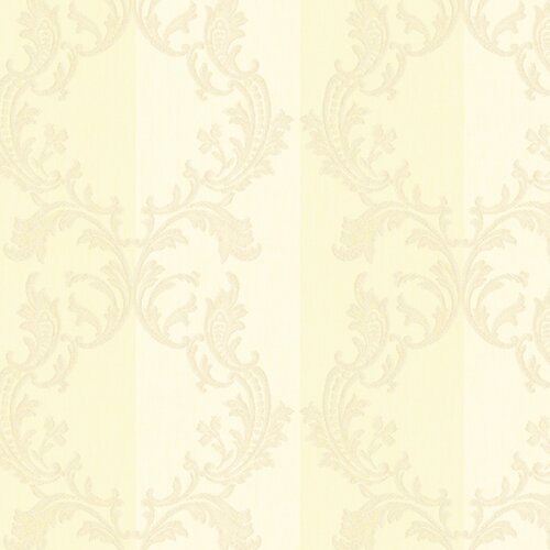 Springtime Cottage Ombre String 33 x 20.5 Damask Embossed Wallpaper