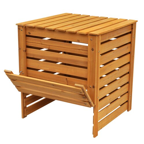 Leisure Season Wood Compost Bin