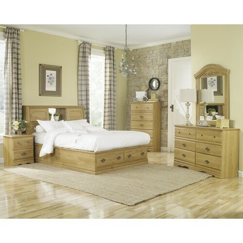 Lang Furniture Oak Creek 2 Drawer Nightstand