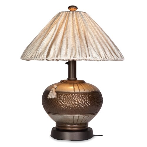 Phoenix 32 H Table Lamp with Empire Shade by Patio Living Concepts