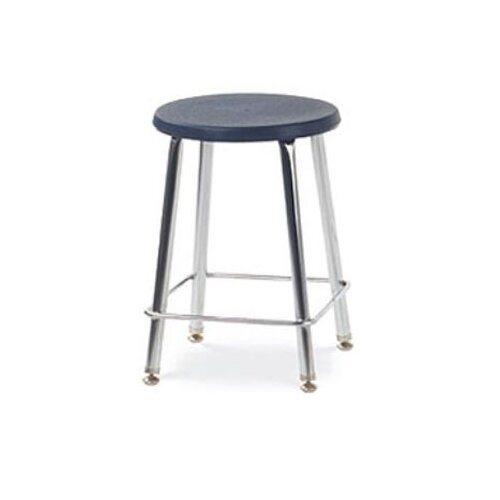 Virco Height Adjustable Stool with Footrest