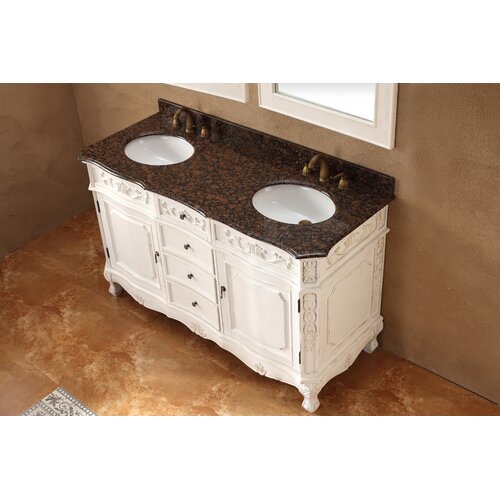 James Martin Furniture Classico 60 Double Bathroom Vanity Set