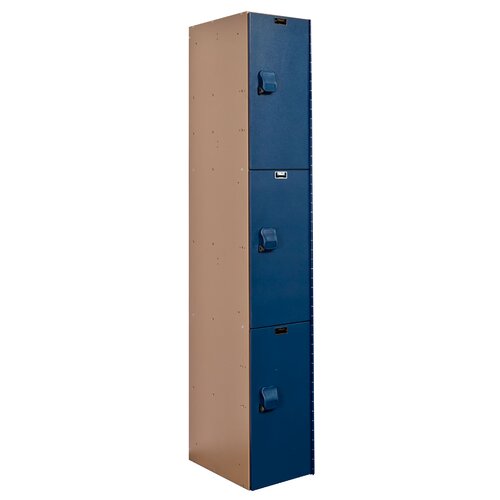 AquaMax 3 Tier 1 Wide Contemporary Locker by Hallowell