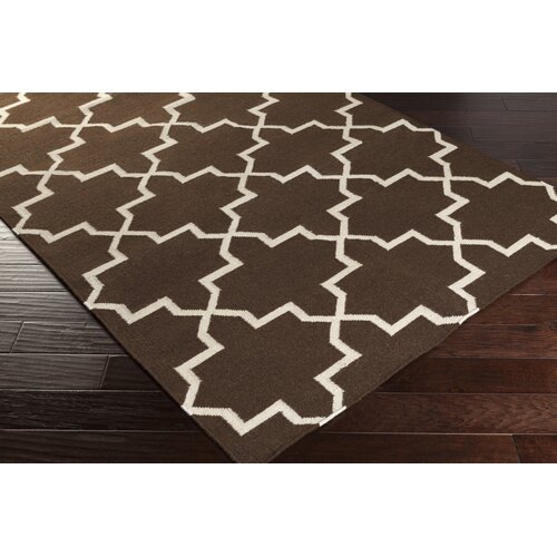 York Brown Geometric Reagan Area Rug by Artistic Weavers