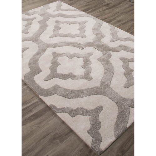 City Hand Tufted Ivory/White Area Rug by JaipurLiving