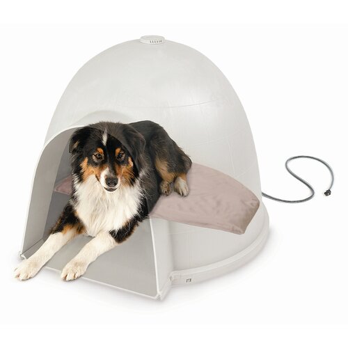 Igloo Soft Heated Dog Dome Heating Pad | Wayfair