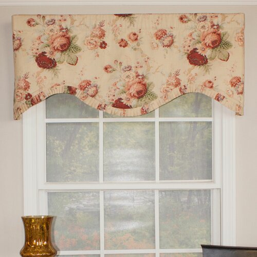 RLF Home English Rose Cornice 50 Curtain Valance