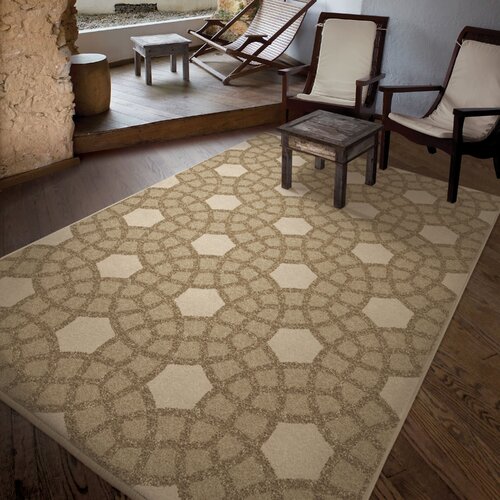 Orian Rugs Inc. Napa Beige Indoor/Outdoor Area Rug