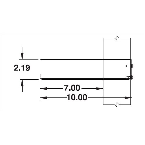 Single Sided Shelf by Chatsworth