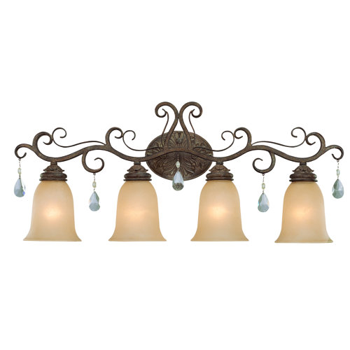 Jeremiah Englewood 4 Light Bath Vanity Light