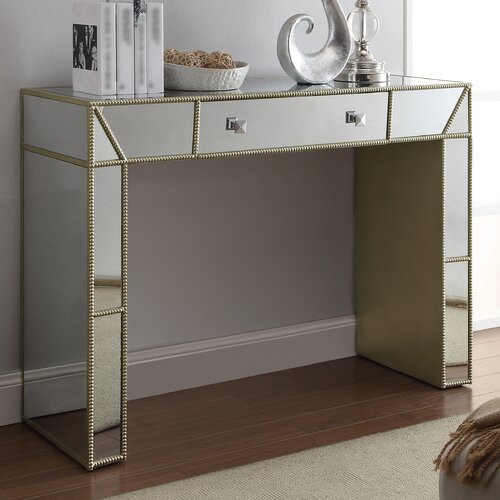 Coast to Coast Imports LLC Mirrored Writing Desk