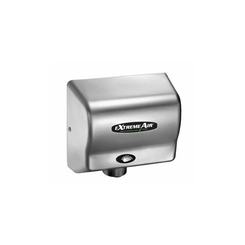 EXT Series 540W Max Hand Dryer in Satin Chrome by eXtremeAir