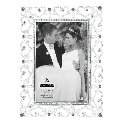 Diamond Hearts Picture Frame by Malden