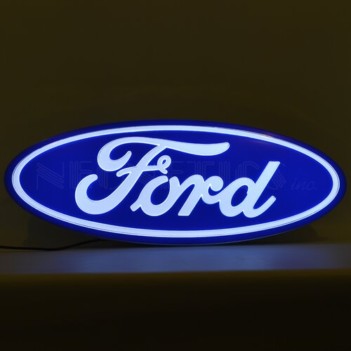 Lighted ford oval #3