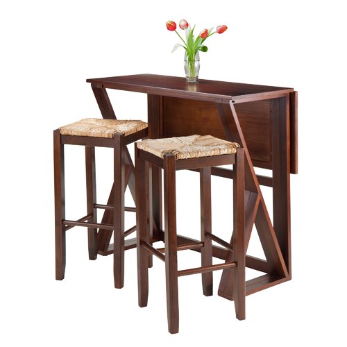 Harrington 3 Piece Pub Table Set by Winsome