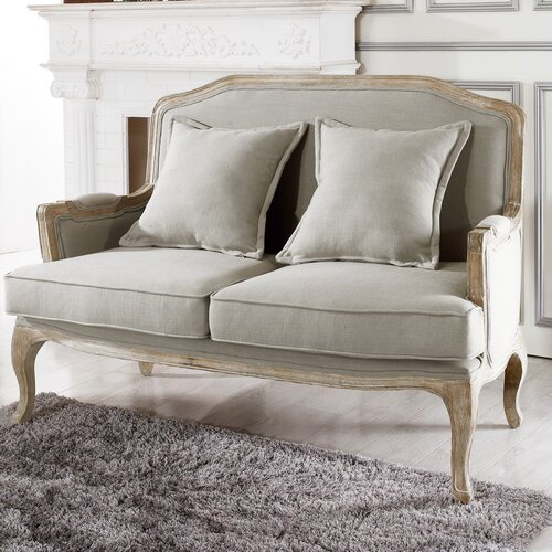 Wholesale Interiors Baxton Studio Constanza Classic French Loveseat