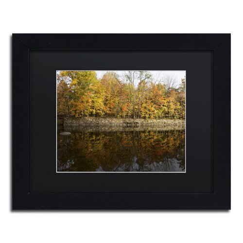 Trademark Fine Art Autumn Along the Rocky River by Kurt Shaffer