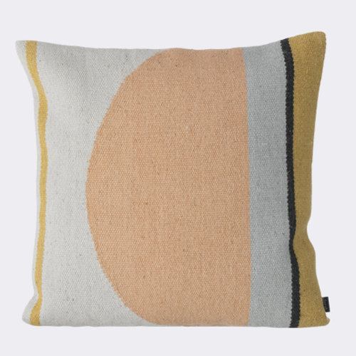 Scantrends Ferm Living Kelim Semi Circle Wool Throw Pillow & Reviews