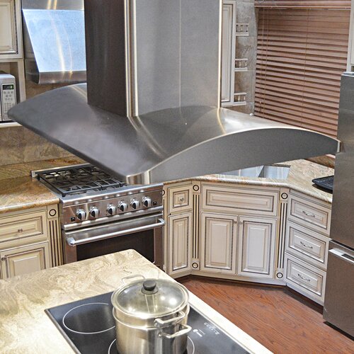 Premium 42 750 CFM Ducted Island Range Hood by Kobe Range Hoods