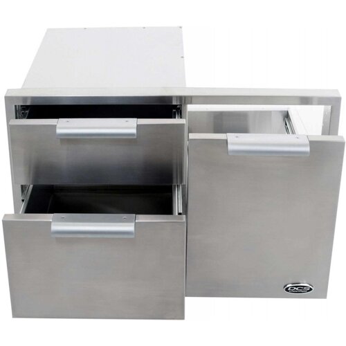 36 Built In Stainless Steel Storage Drawer by DCS Grills