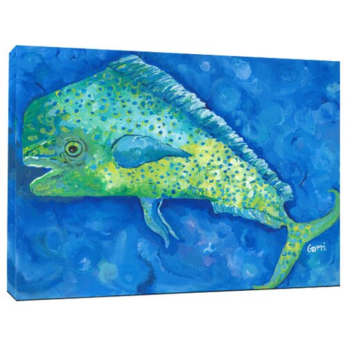 My Island Mahi Mahi by Gerri Hyman Giclee on Gallery Wrapped Canvas