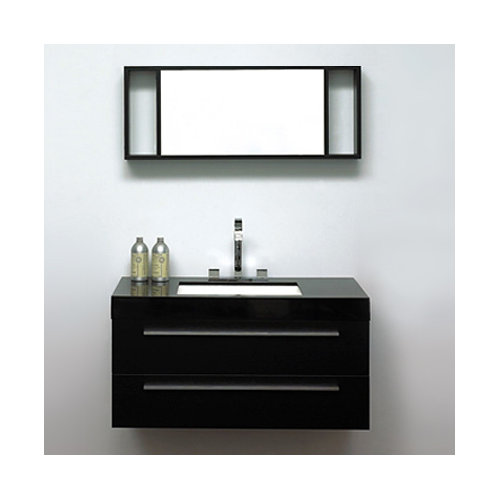 40quot; Modern Bathroom Vanity Set with Mirror  Wayfair Supply