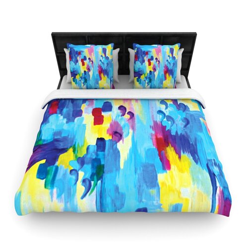 Dont Quote Me Revisited by Ebi Emporium Light Duvet Cover by KESS