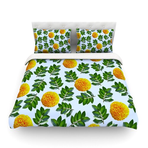 More Marigold by Sreetama Ray Duvet Cover by KESS InHouse