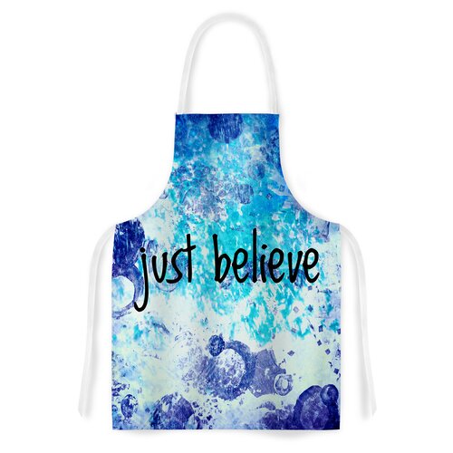 Just Believe by Ebi Emporium Artistic Apron by KESS InHouse