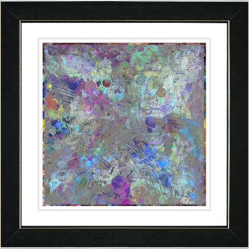 Studio Works Modern Blue Nova by Zhee Singer Framed Fine Art Giclee