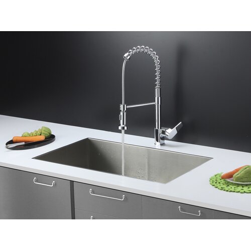 32 x 19 Kitchen Sink with Faucet