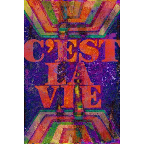 est la Vie Painting Prints on Wrapped Canvas by Marmont Hill