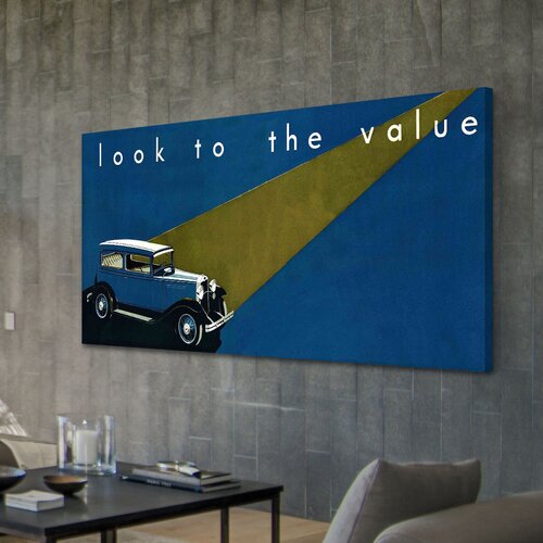 Look to the Value Painting Print on Wrapped Canvas by Marmont Hill