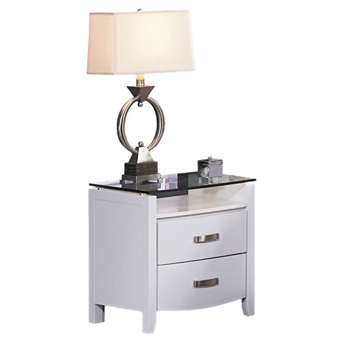 Woodhaven Hill Lyric 2 Drawer Nightstand