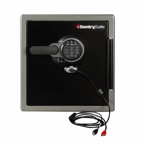 Sentry Safe USB Connected Water Resistant Electronic Lock Security