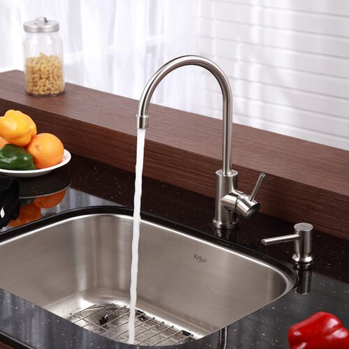 Kraus One Handle Single Hole Kitchen Faucet