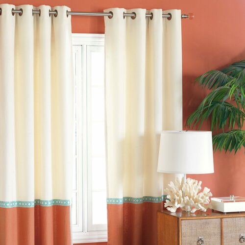 Eastern Accents Capri Grommet Single Curtain Panel