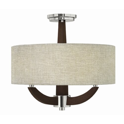 Cameron 3 Light Semi Flush Mount by Fredrick Ramond