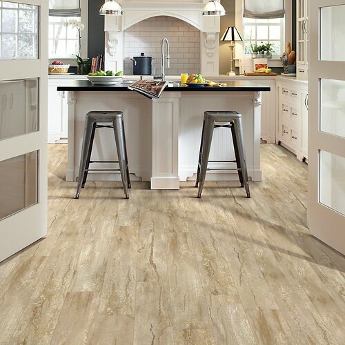 Floorte Classico 6 x 48 x 6.5mm Vinyl Plank in Latte by Shaw Floors