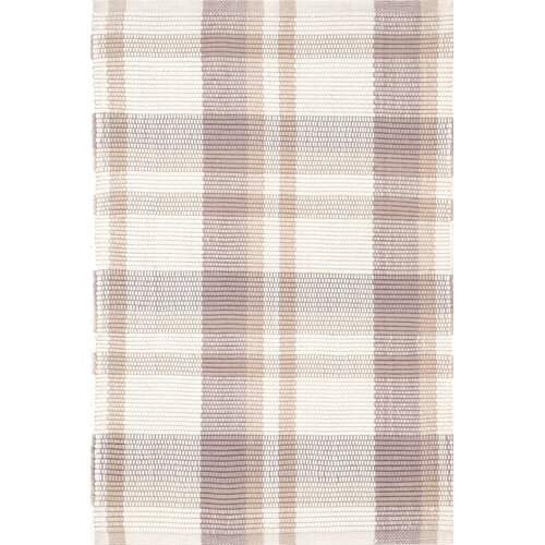 Bunny Williams for Dash and Albert Charlie Beige Plaid Indoor