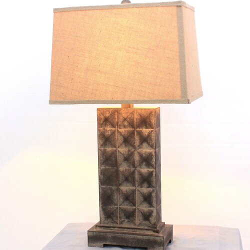 29.5 H Table Lamp with Rectangular Shade by Teton Home