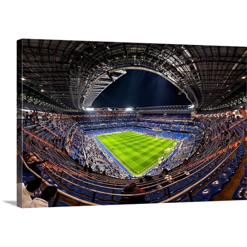 Santiago Bernabeu by Jesus M Garcia Photographic Print on Canvas by