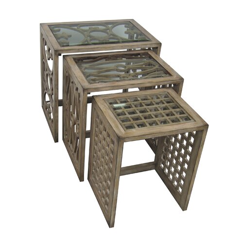 Pulaski Furniture 3 Piece Nesting Table Set